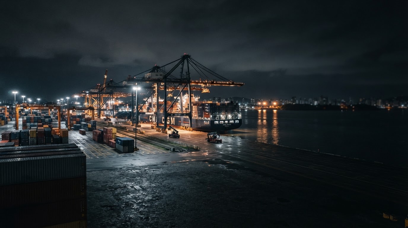 Intal Trade — painel de análise preditiva em modo escuro